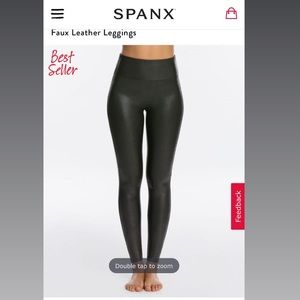 Faux Leather Leggings